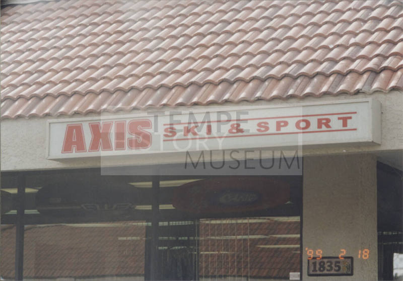 Axis Ski & Sport - 1835 East University Drive, Tempe, AZ.