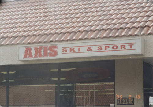 Axis Ski & Sport - 1835 East University Drive, Tempe, AZ.