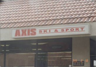 Axis Ski & Sport - 1835 East University Drive, Tempe, AZ.