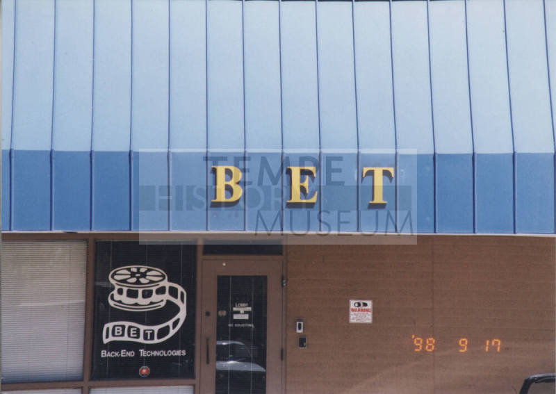 Back-End Technologies - 1848 East University Drive, Tempe, AZ.