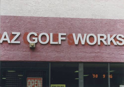 AZ Golf Works - 1850 East University Drive, Tempe, AZ.