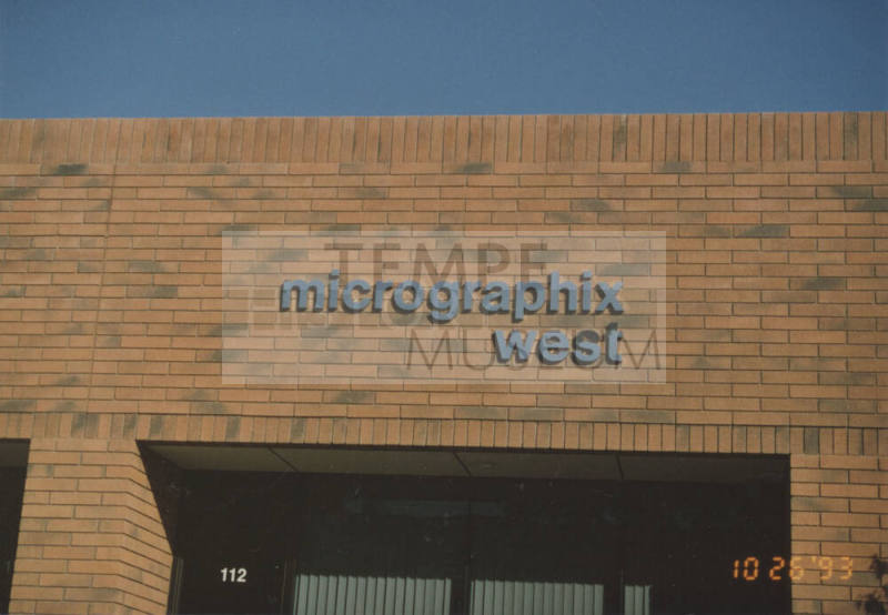 Micrographix West - 1860 West University Drive, Tempe, AZ.