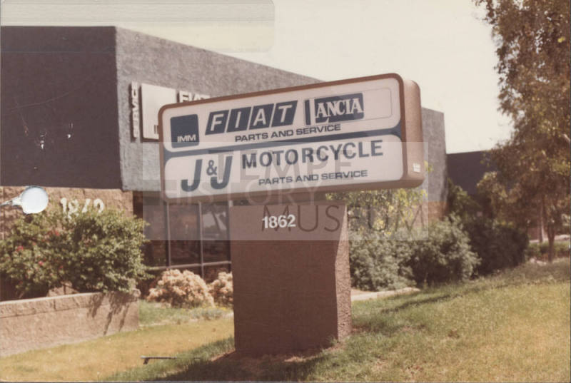 J & J Motorcycle - 1862 East University Drive, Tempe, AZ.