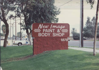 New Image Paint & Body Shop - 1878 East University Drive, Tempe, AZ.