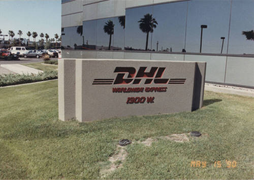 DHL Worldwide Express - 1900 West University Drive, Tempe, AZ.