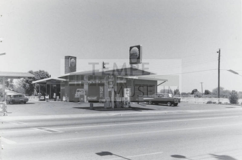 Shell Gasoline Station - 1406 West Broadway Road, Tempe, Arizona