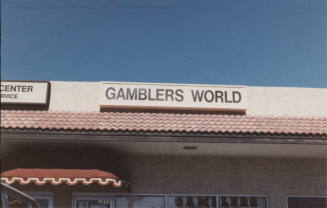 Gamblers World - 1938 East University Drive, Tempe, AZ.