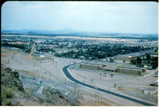 ASU Area View From Tempe Butte, 1960.