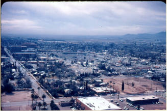 View of Tempe Looking Southeast From Tempe Butte, 1970.