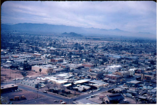 View of Tempe Looking Southeast From Tempe Butte, 1970