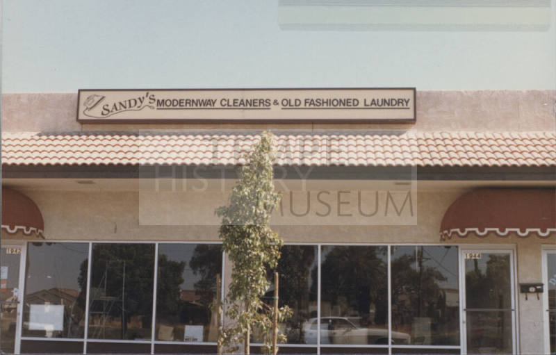 Sandy's Modernway Cleaners & Old Fashioned Laundry - 1944 East University Drive, Tempe, AZ.