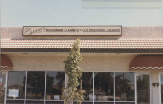 Sandy's Modernway Cleaners & Old Fashioned Laundry - 1944 East University Drive, Tempe, AZ.