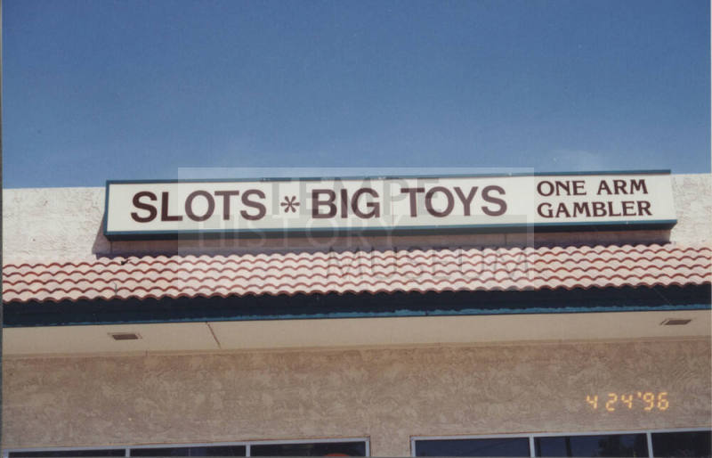 One Arm Gambler - 1944 East University Drive, Tempe, AZ.