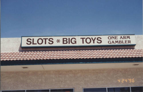 One Arm Gambler - 1944 East University Drive, Tempe, AZ.