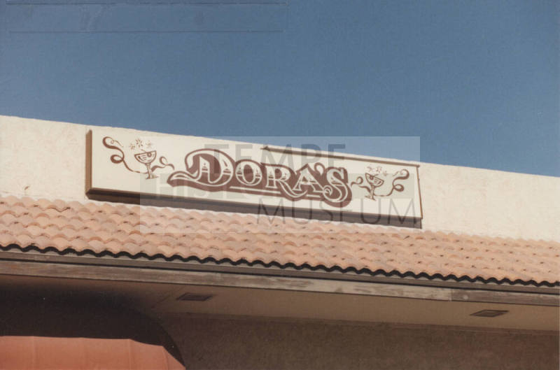 Dora's - 1954 East University Drive, Tempe, AZ.