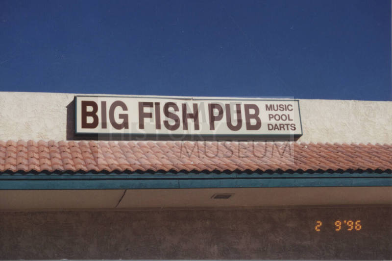 Big Fish Pub - 1954 East University Drive, Tempe, AZ.