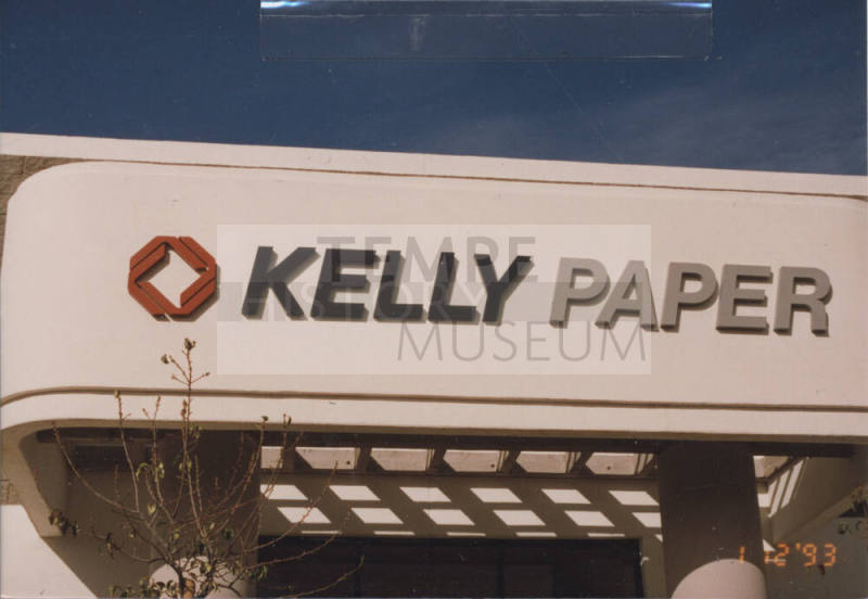 Kelly Paper - 1998 East University Drive, Tempe, AZ.