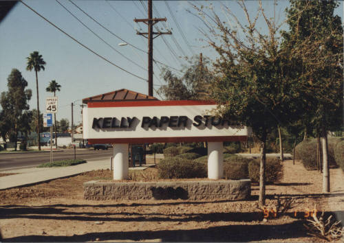 Kelly Paper Store - 1998 East University Drive, Tempe, AZ.