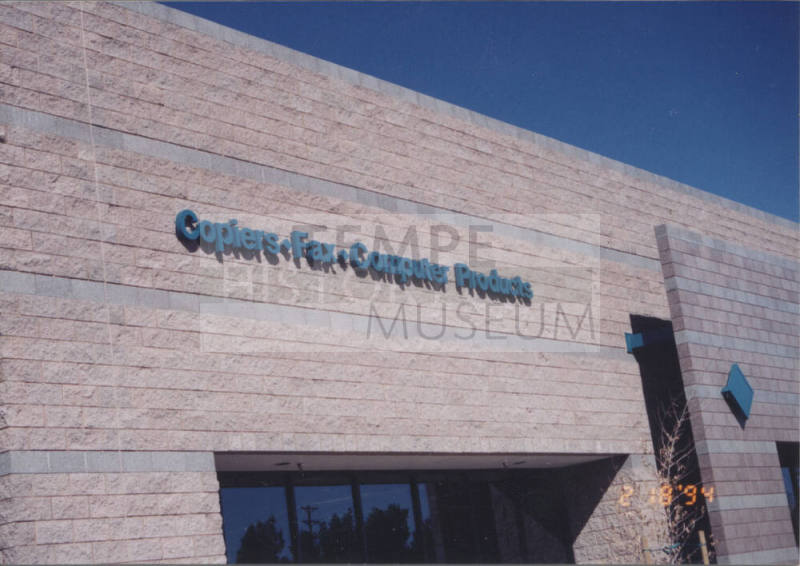Copiers - Fax - Computer Products - 2000 West University Drive, Tempe, AZ.