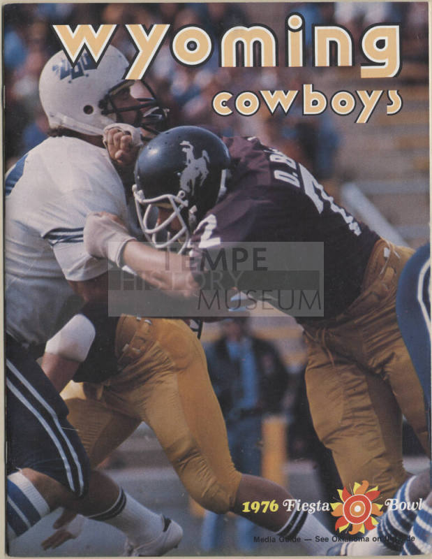 1976 Fiesta Bowl Media Guide