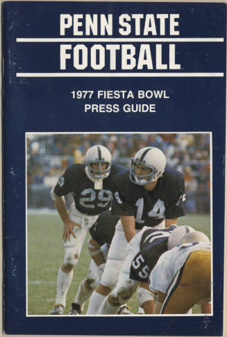 Penn State Football 1977 Fiesta Bowl Press Guide