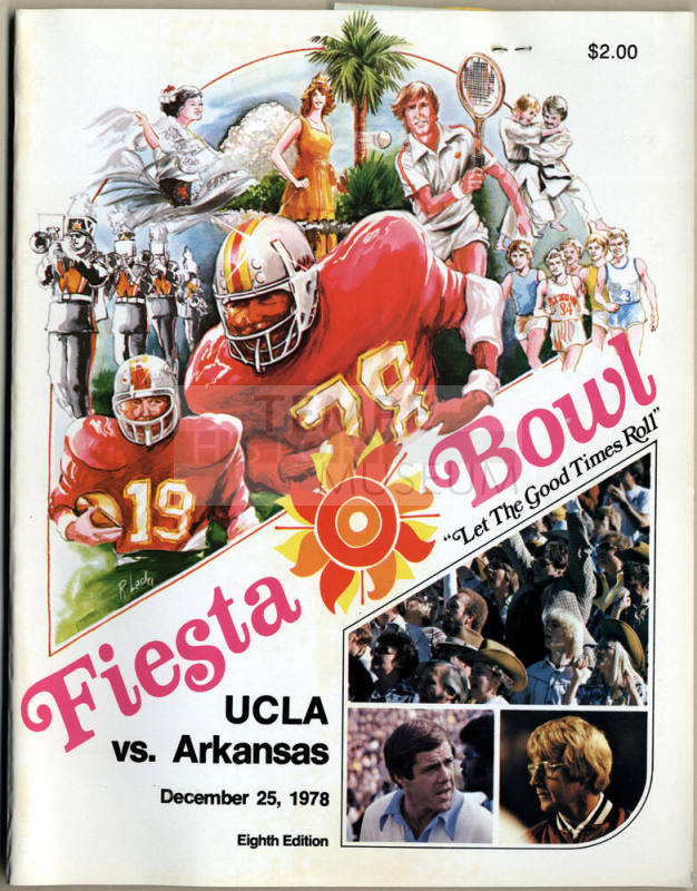 Eighth Edition Fiesta Bowl Magazine, 12/25/1978