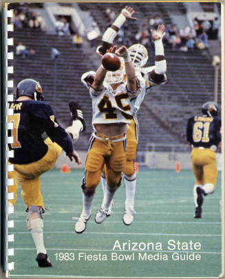 Arizona State Fiesta Bowl Media Guide 1983