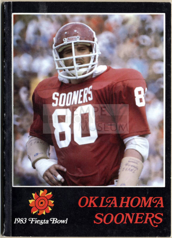 1983 Fiesta Bowl Oklahoma Sooners Media Guide