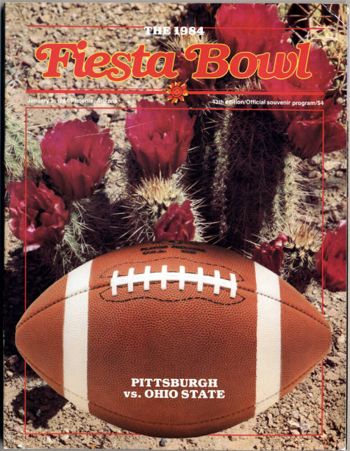 1984 Fiesta Bowl souvenir program