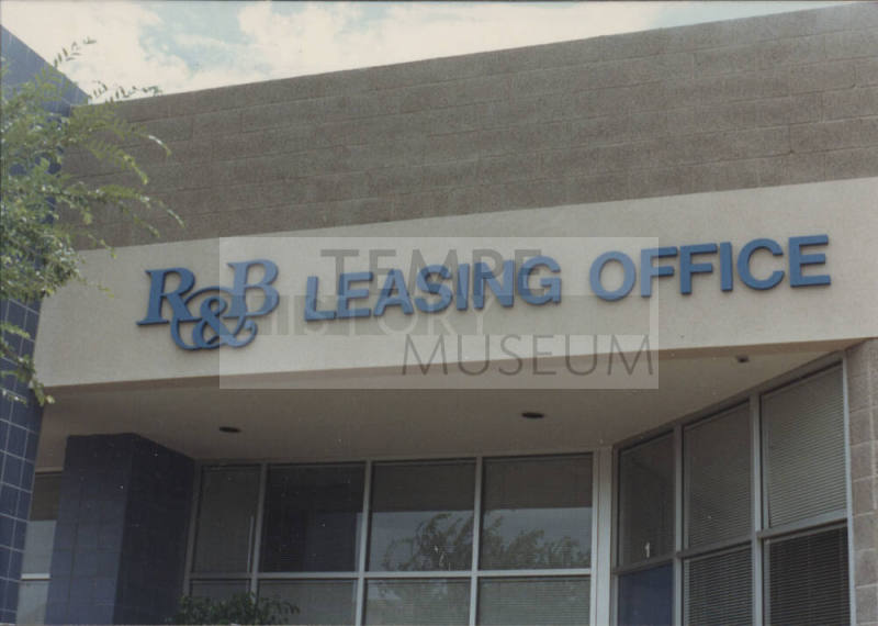 R & B Leasing Office - 2010 East University Drive, Tempe, AZ.