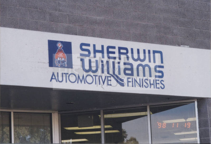 Sherwin Williams Automotive Finishes - 2010 East University Drive, Tempe, AZ.