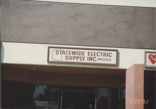 Statewide Electric Supply Incorpoarted - 2076 East University Drive, Tempe, AZ.