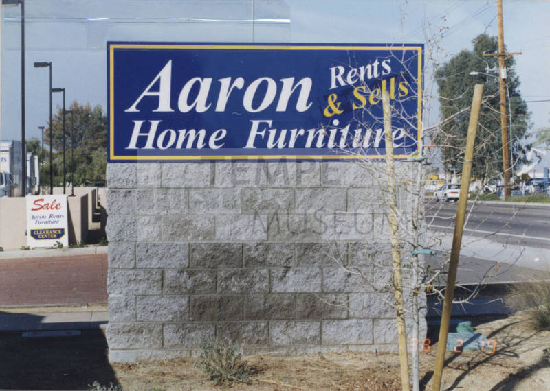 Aaron Rents and Sells Home Furniture - 2077 East University Drive, Tempe, AZ.