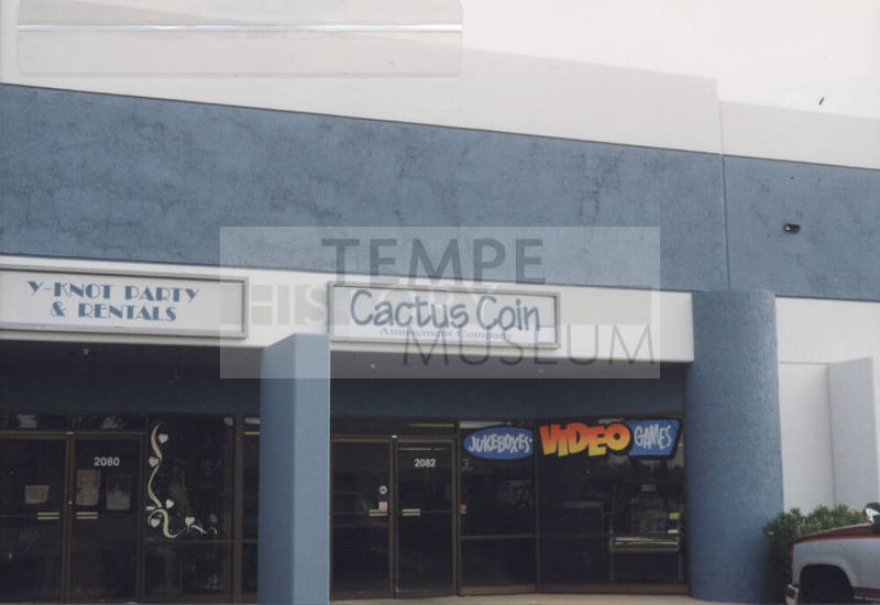 Cactus Coin Amusement Company - 2082 East University Drive, Tempe, AZ.