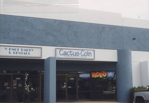 Cactus Coin Amusement Company - 2082 East University Drive, Tempe, AZ.
