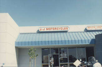 J & J Motorcycles - 2090 East University Drive, Tempe, AZ.