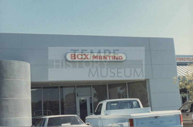 BCX Printing - 2090 East University Drive, Tempe, AZ.
