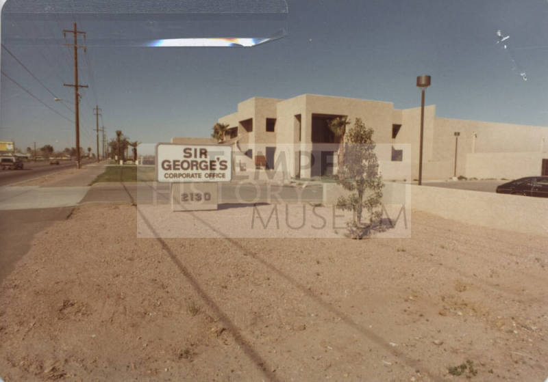 Sir George's Corporate Office - 2130 East University Drive, Tempe, AZ.