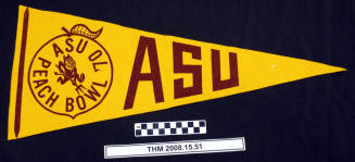 ASU Peach Bowl '70 Pennant