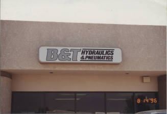 B & T Hydraulics & Pneumatics - 2245 West University Drive, Tempe, AZ.
