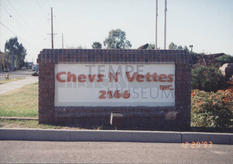 Chevs n' Vettes Inc. - 2166 East University Drive, Tempe, AZ.