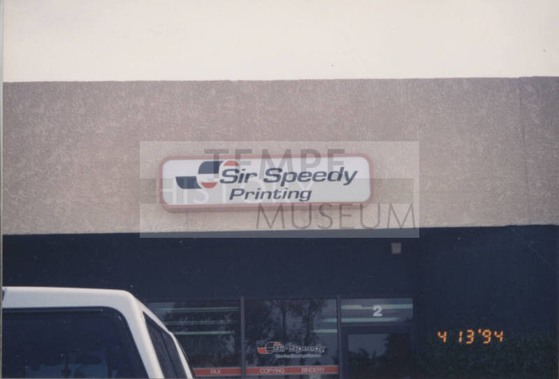 Sir Speedy Printing - 2245 West University Drive, Tempe, AZ.