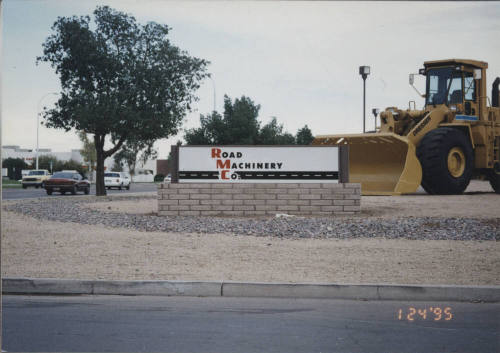 Road Machinery Co. - 2323 West University Drive, Tempe, AZ.
