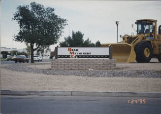 Road Machinery Co. - 2323 West University Drive, Tempe, AZ.