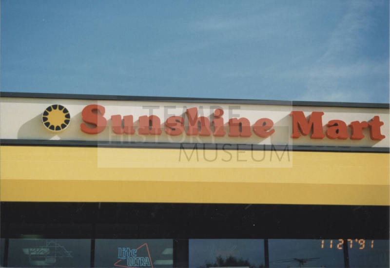 Sunshine Mart - 2531 East University Drive, Tempe, AZ.