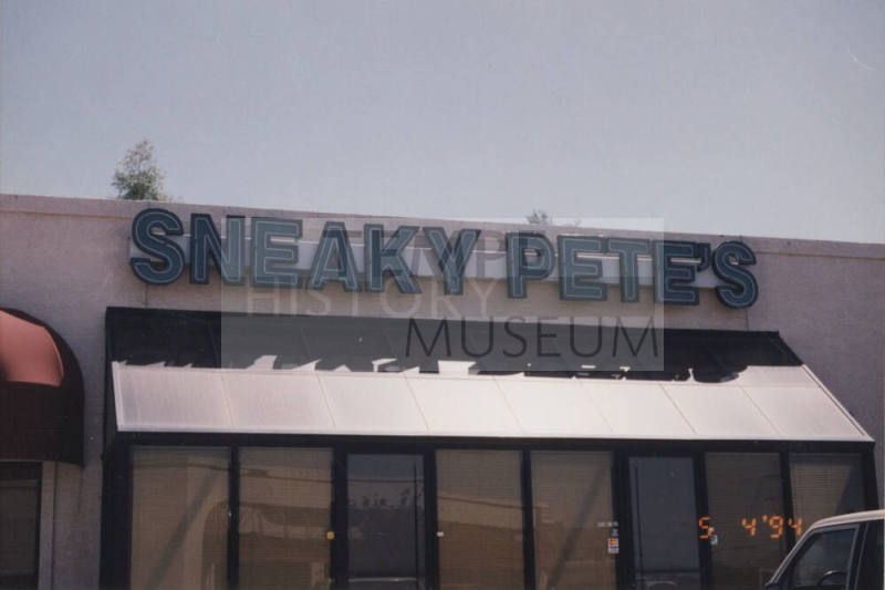 Sneaky Pete's - 2155 East University Drive, Tempe, AZ.