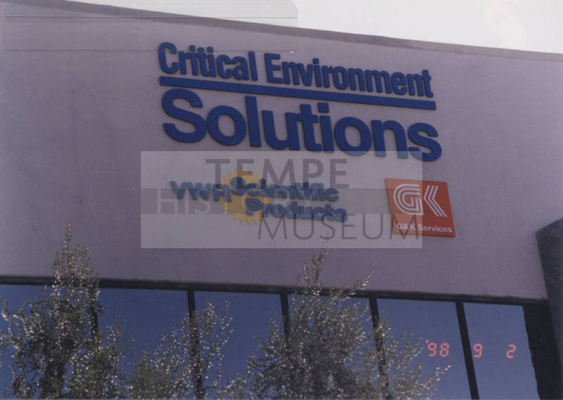 Critical Environment Solutions - 475 West Vaughn Street, Tempe, AZ.