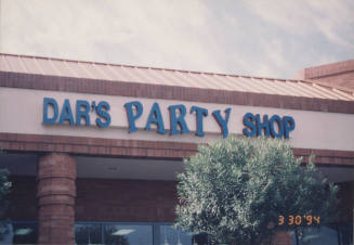Dar's Party Shop - 655 West Warner Road, Tempe, AZ.