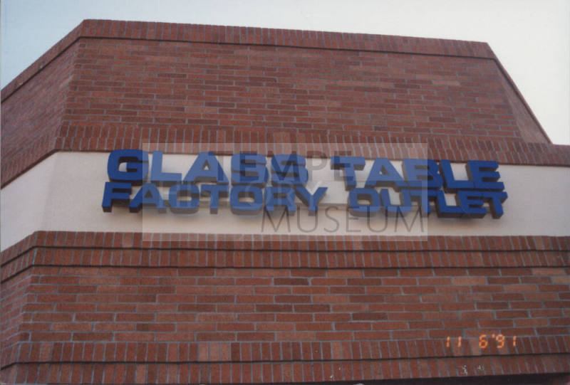 Glass Table Factory Outlet - 655 West Warner Road, Tempe, AZ.
