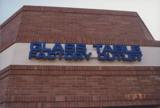 Glass Table Factory Outlet - 655 West Warner Road, Tempe, AZ.